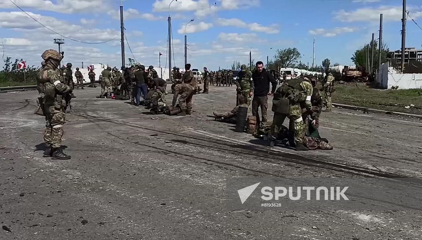 DPR Russia Ukraine Military Operation Surrendered Soldiers