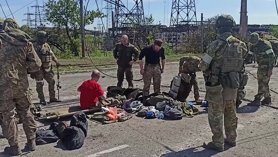 DPR Russia Ukraine Military Operation Surrendered Soldiers