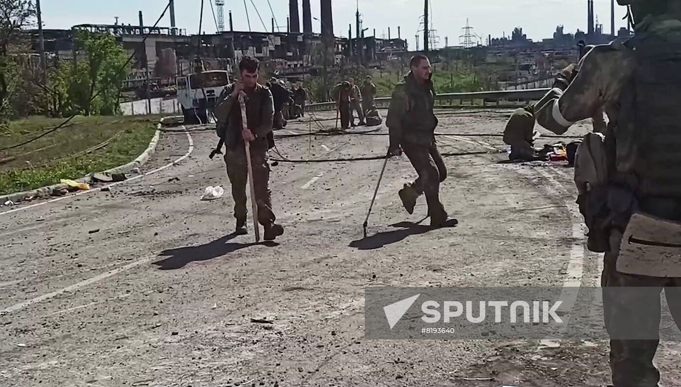 DPR Russia Ukraine Military Operation Surrendered Soldiers