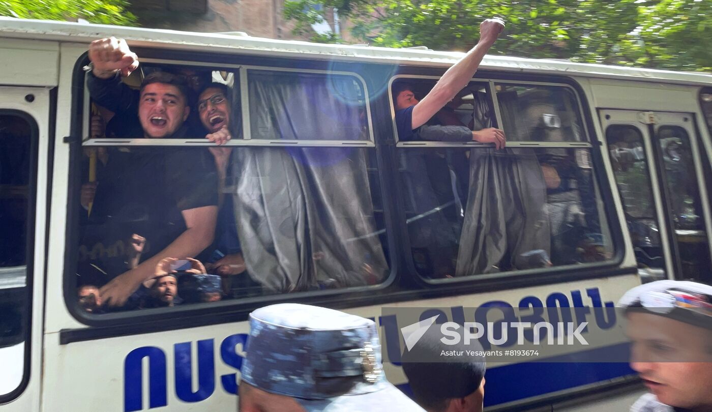 Armenia Opposition Protests