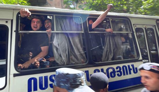 Armenia Opposition Protests