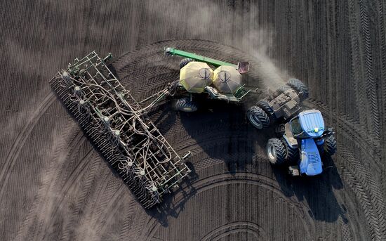 Russia Agriculture Sowing
