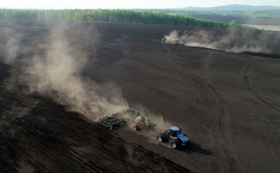 Russia Agriculture Sowing