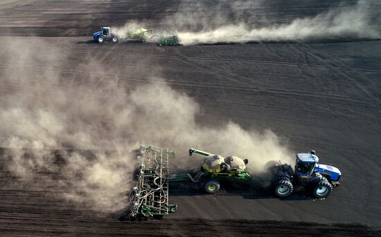 Russia Agriculture Sowing