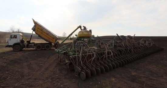 Russia Agriculture Sowing