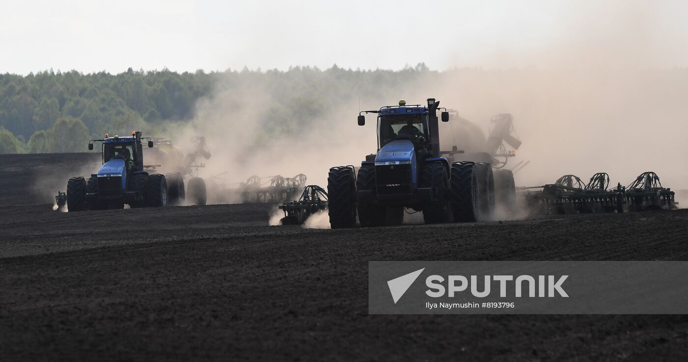 Russia Agriculture Sowing