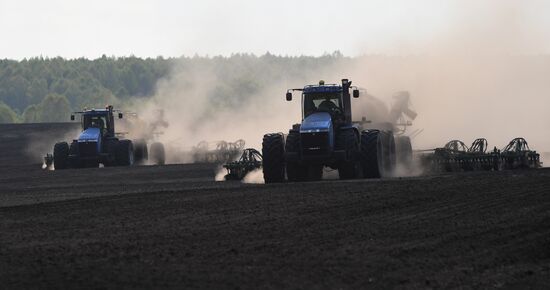 Russia Agriculture Sowing
