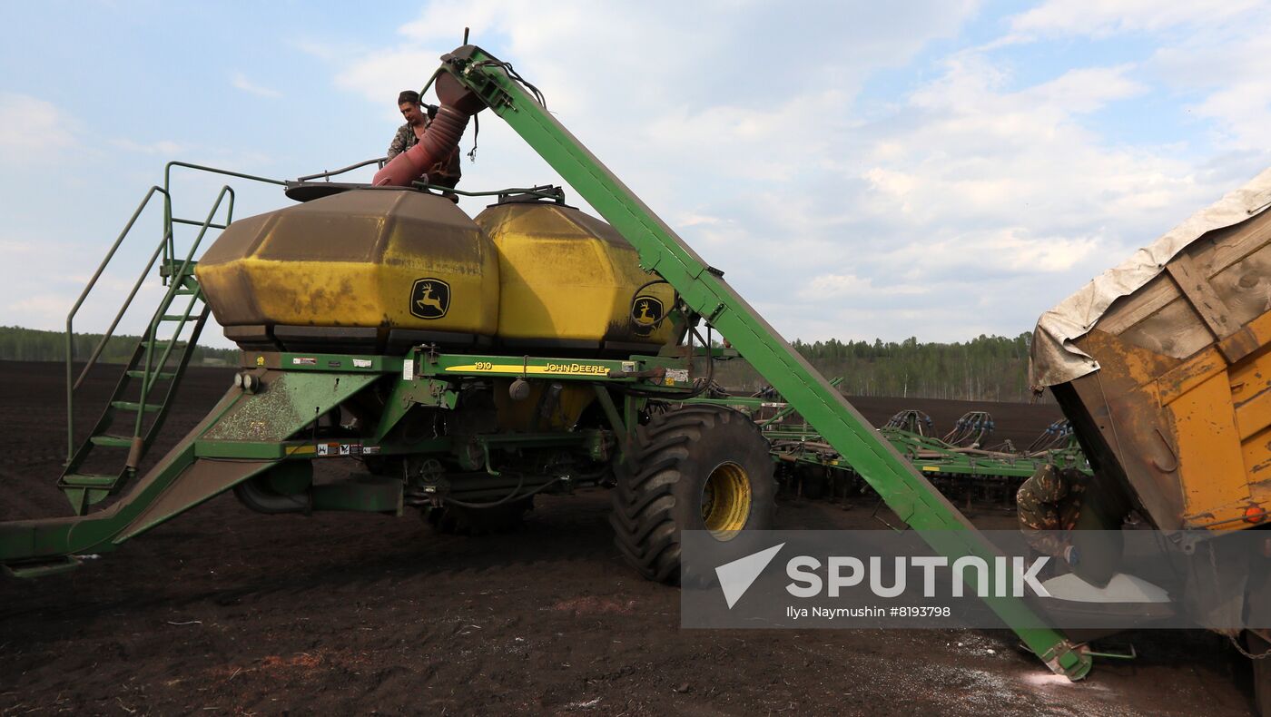 Russia Agriculture Sowing