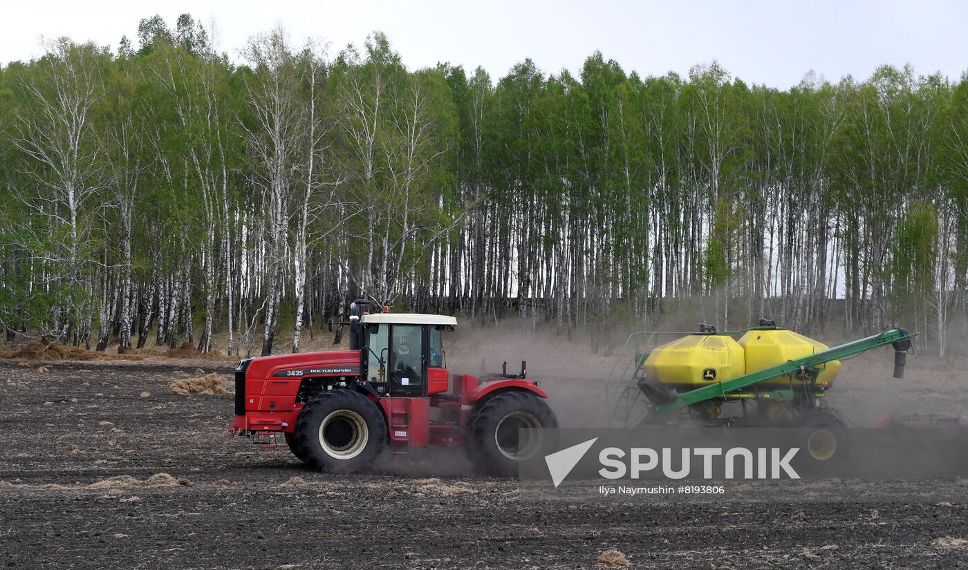 Russia Agriculture Sowing