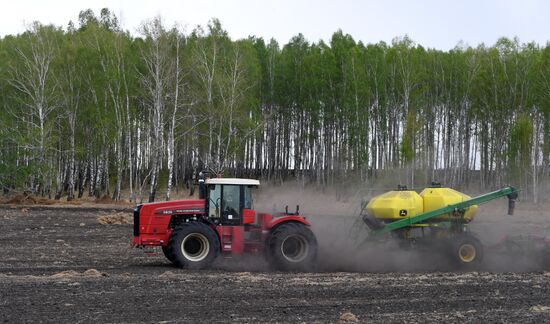 Russia Agriculture Sowing