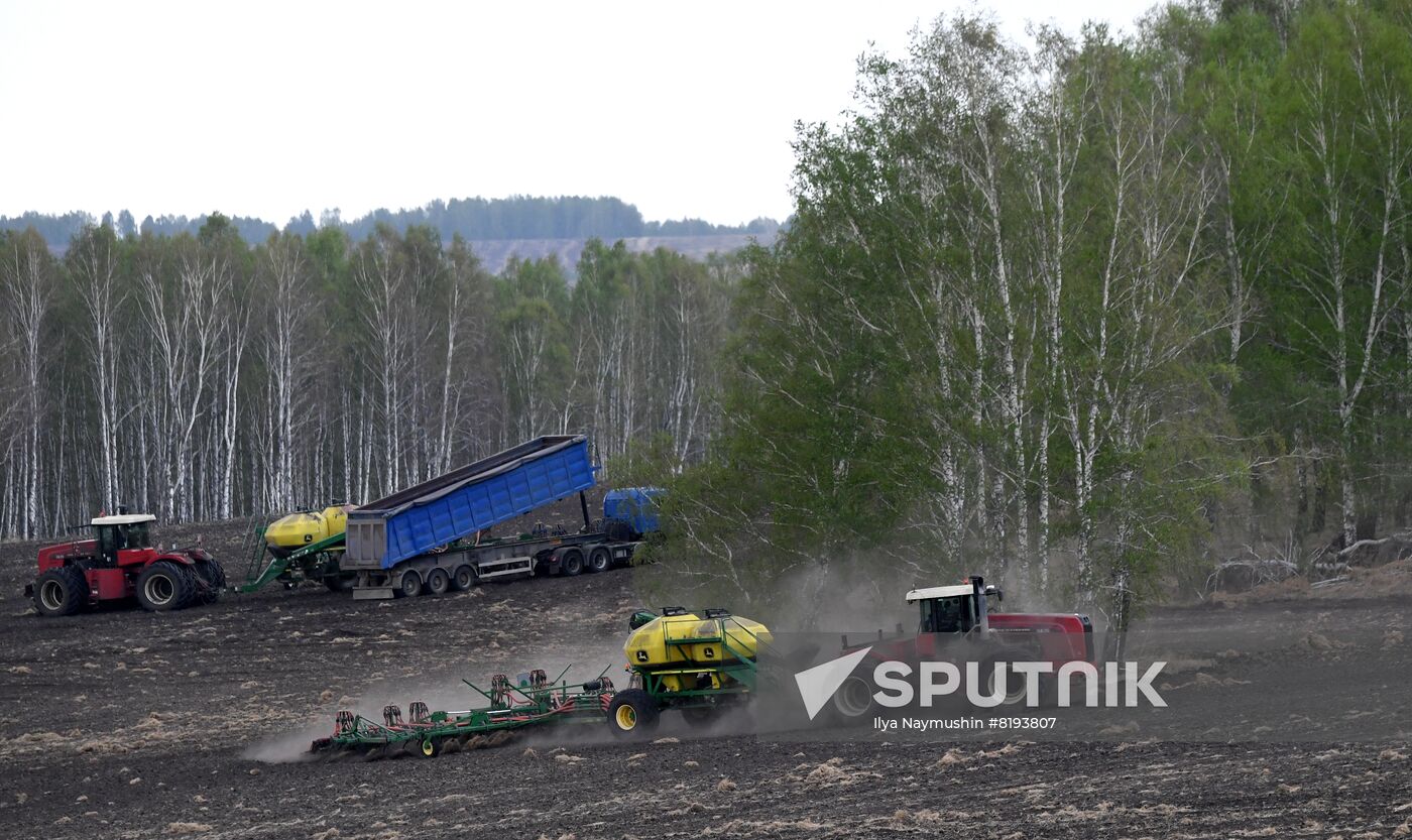 Russia Agriculture Sowing