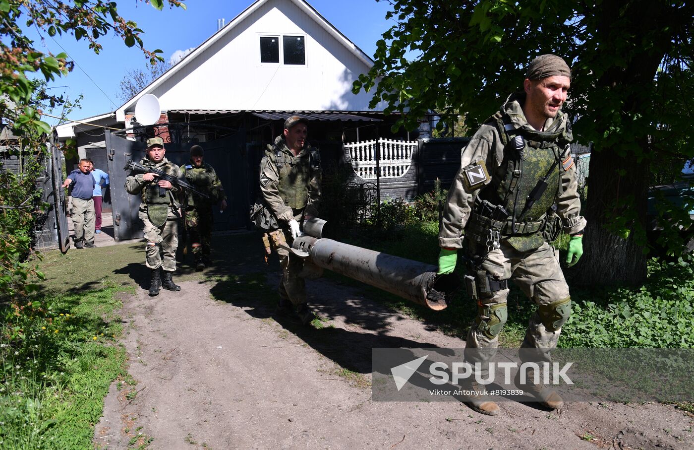 Ukraine Russia Military Operation Demining Unit