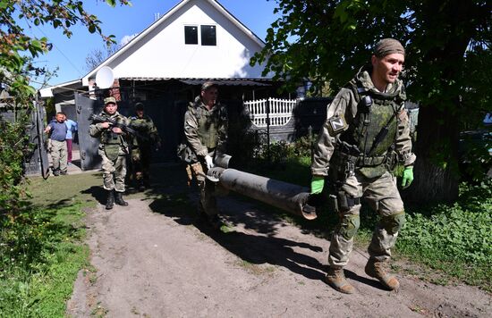 Ukraine Russia Military Operation Demining Unit