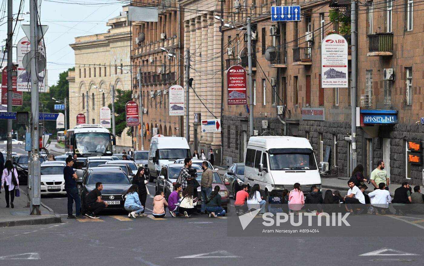 Armenia Opposition Protests