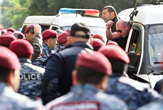 Armenia Opposition Protests