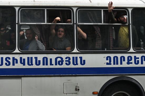 Armenia Opposition Protests
