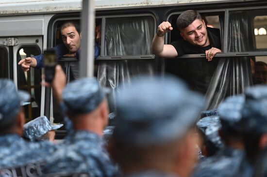 Armenia Opposition Protests