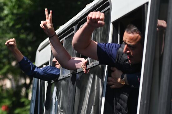 Armenia Opposition Protests