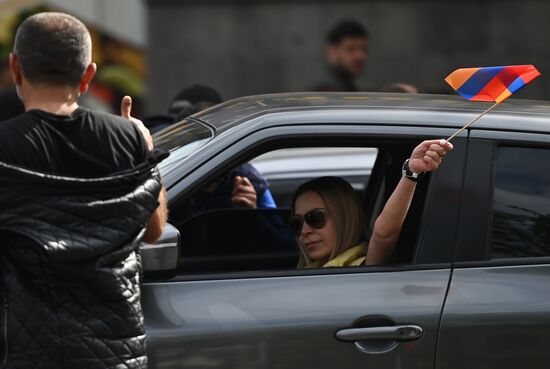 Armenia Opposition Protests