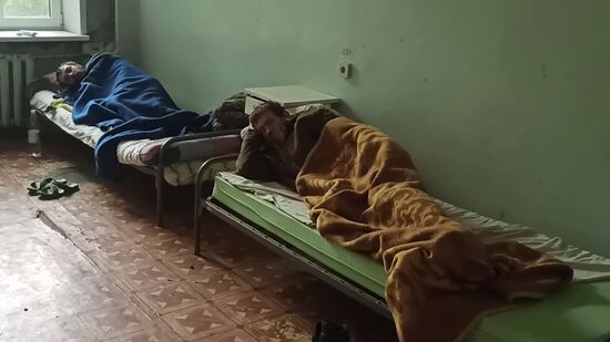 DPR Russia Ukraine Military Operation Wounded Troops Treatment