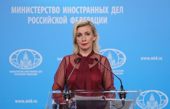 Russia Zakharova Briefing