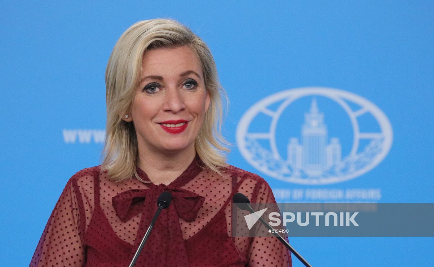Russia Zakharova Briefing
