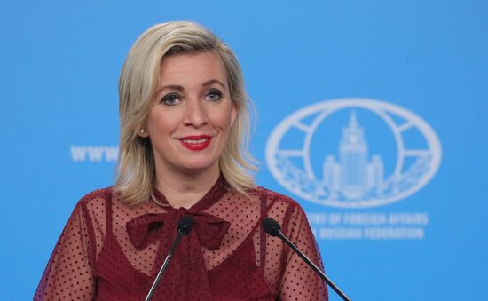 Russia Zakharova Briefing