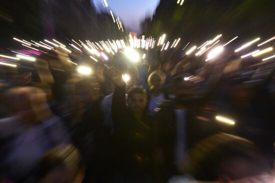 Armenia Opposition Protests