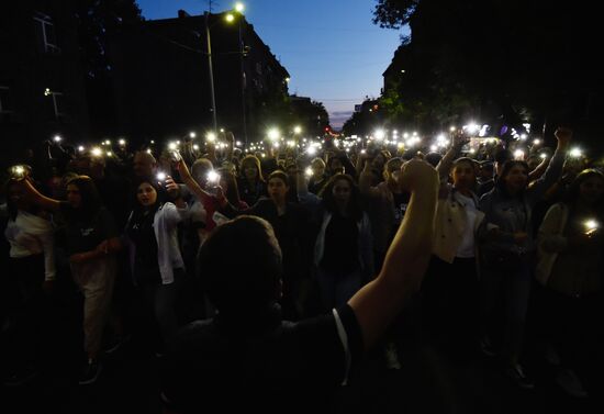 Armenia Opposition Protests