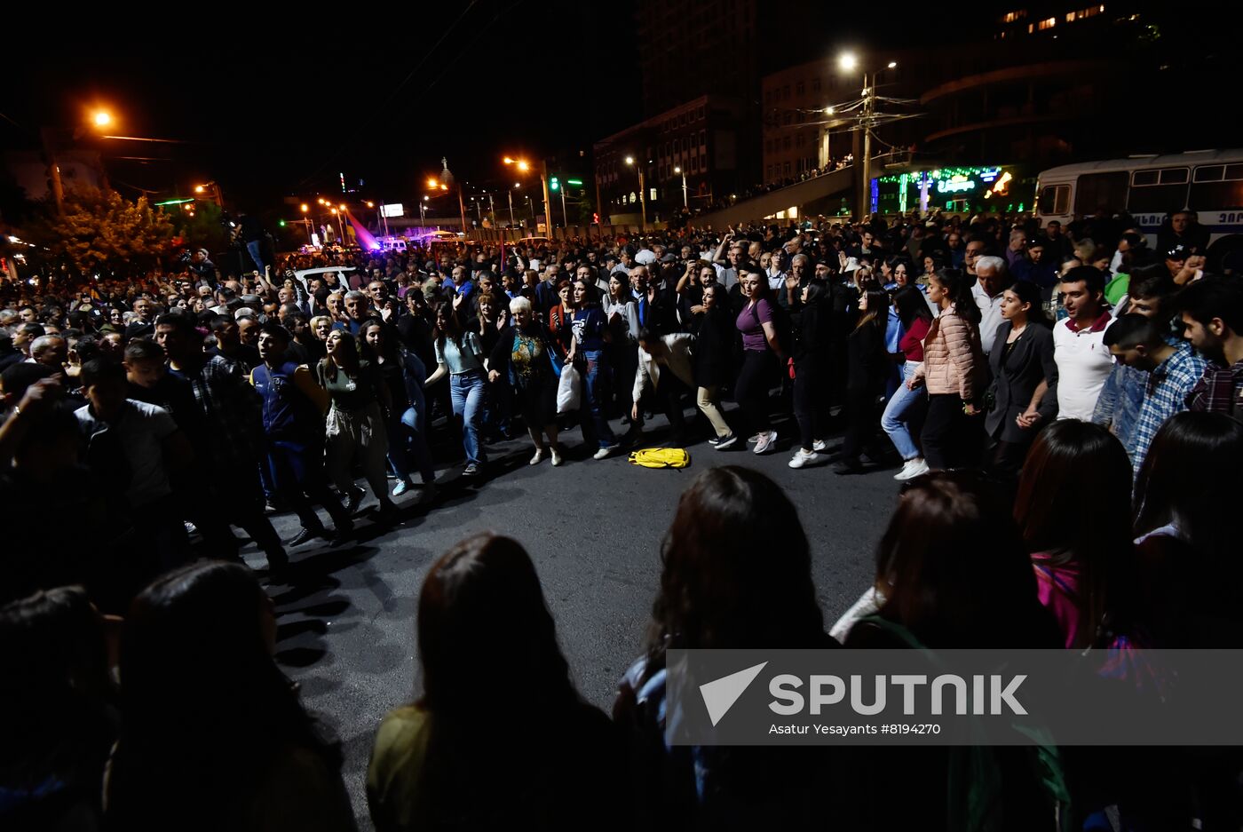 Armenia Opposition Protests