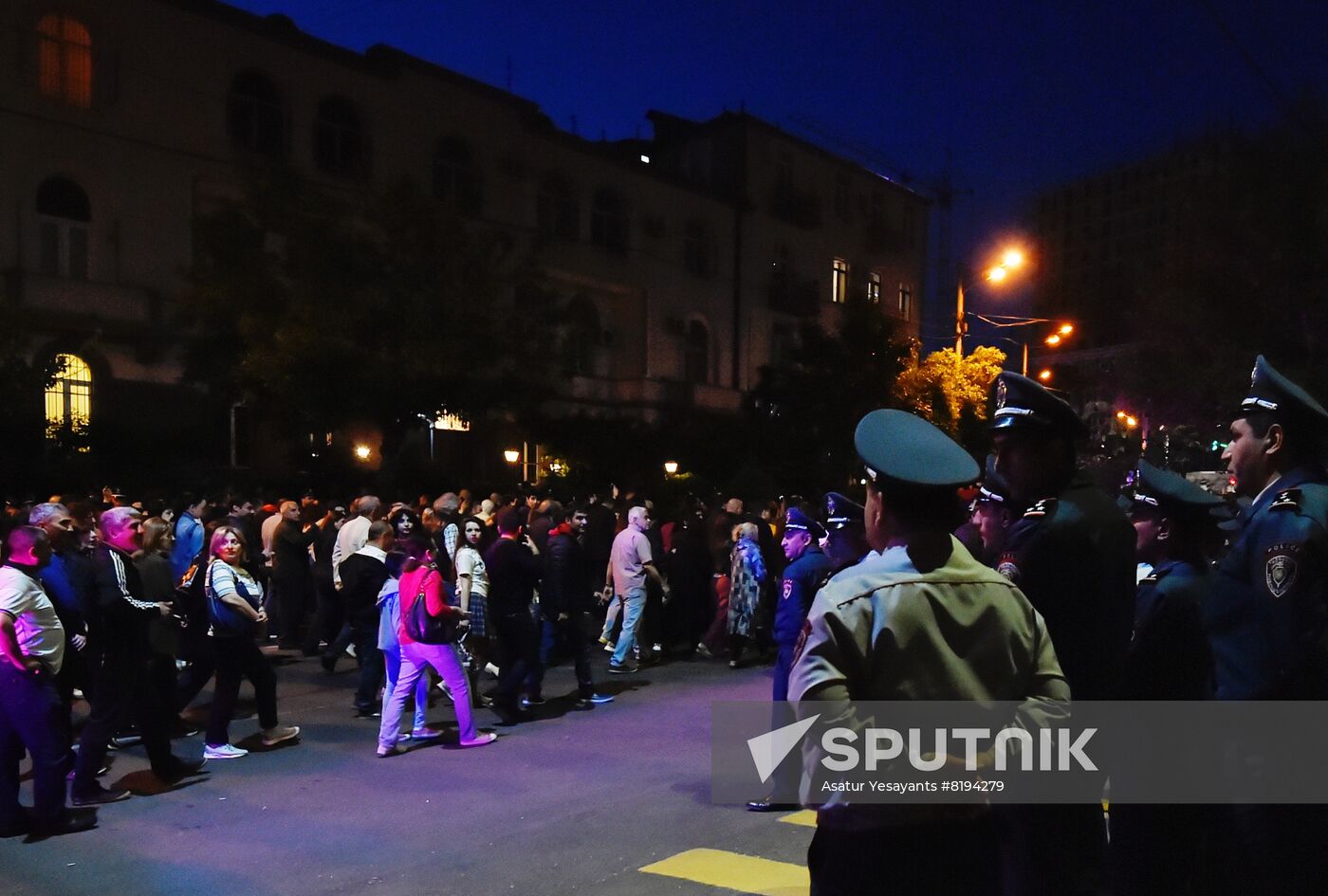 Armenia Opposition Protests