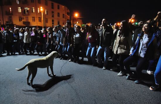 Armenia Opposition Protests