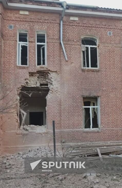 Russia Ukraine Military Operation Shelling