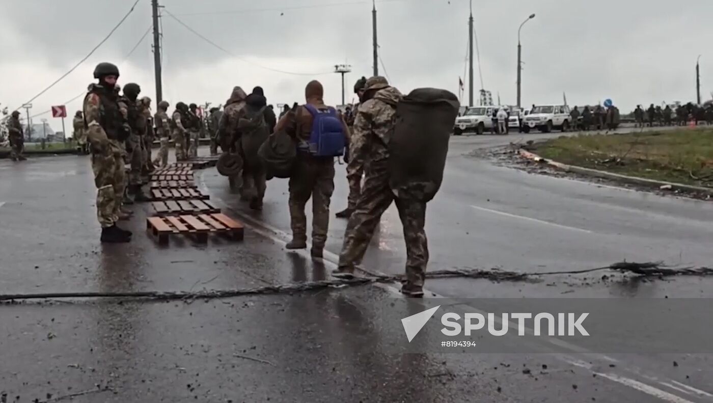 DPR Russia Ukraine Military Operation Surrendered Soldiers