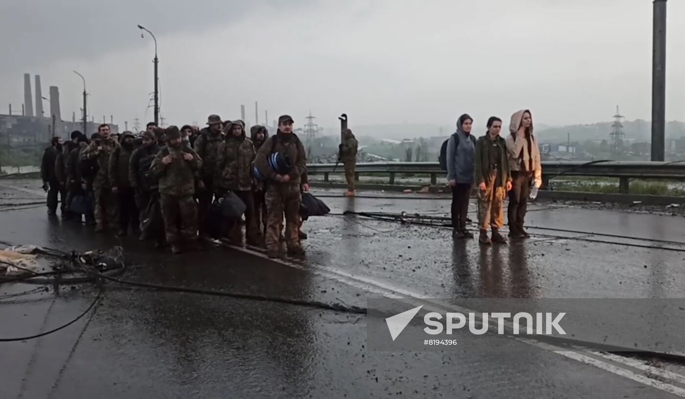 DPR Russia Ukraine Military Operation Surrendered Soldiers