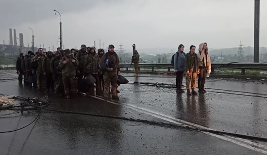 DPR Russia Ukraine Military Operation Surrendered Soldiers