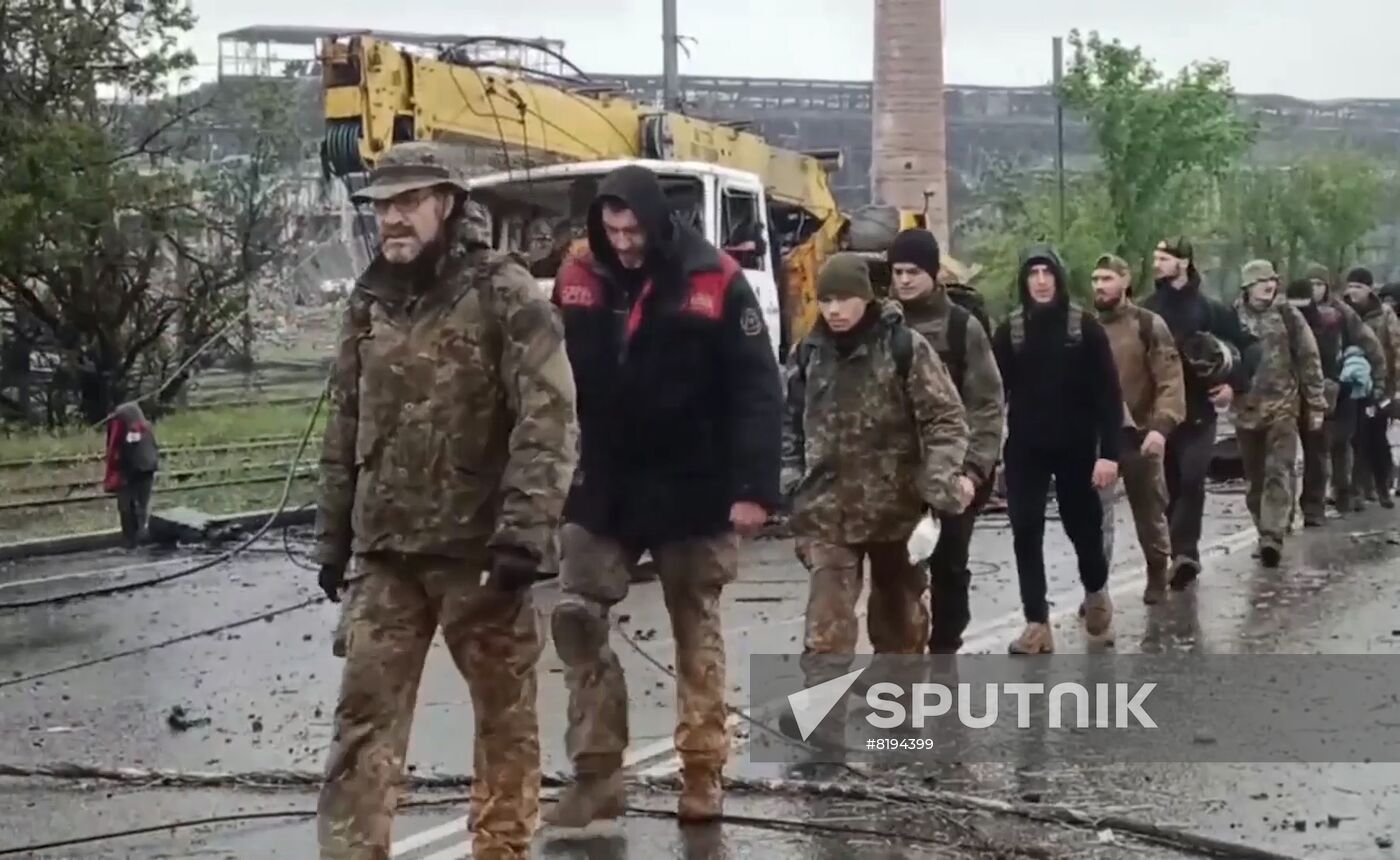 DPR Russia Ukraine Military Operation Surrendered Soldiers