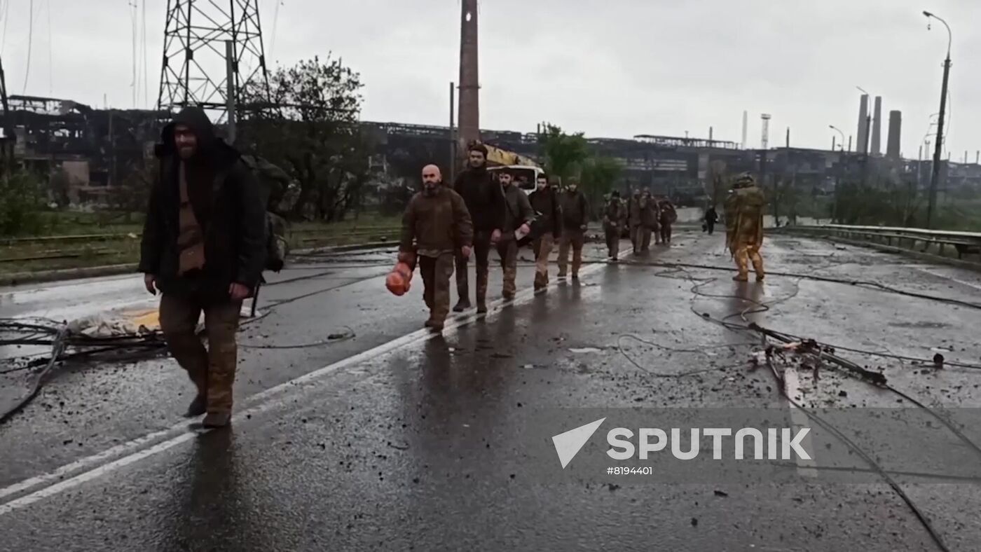DPR Russia Ukraine Military Operation Surrendered Soldiers