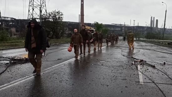 DPR Russia Ukraine Military Operation Surrendered Soldiers
