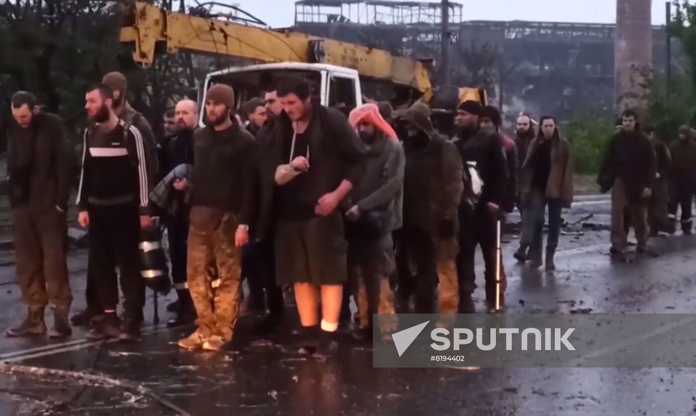 DPR Russia Ukraine Military Operation Surrendered Soldiers