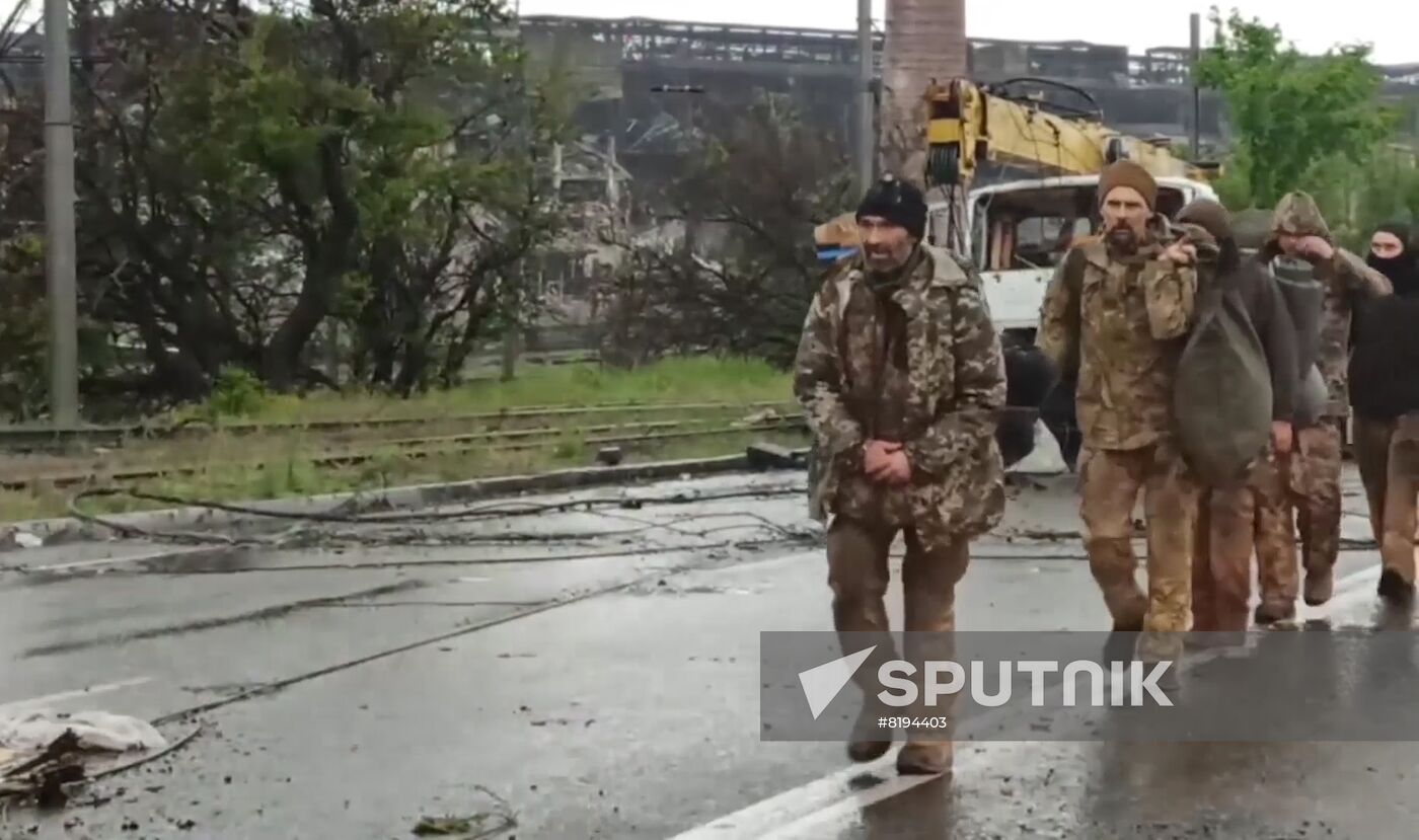 DPR Russia Ukraine Military Operation Surrendered Soldiers