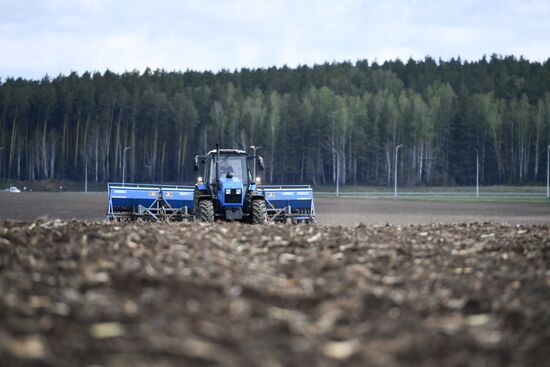Russia Agriculture Sowing 