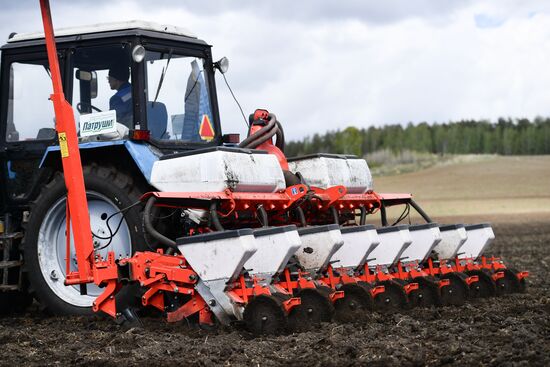 Russia Agriculture Sowing 