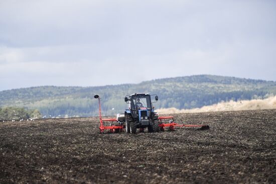 Russia Agriculture Sowing 