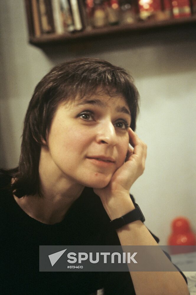 Soviet journalist Anna Politkovskaya