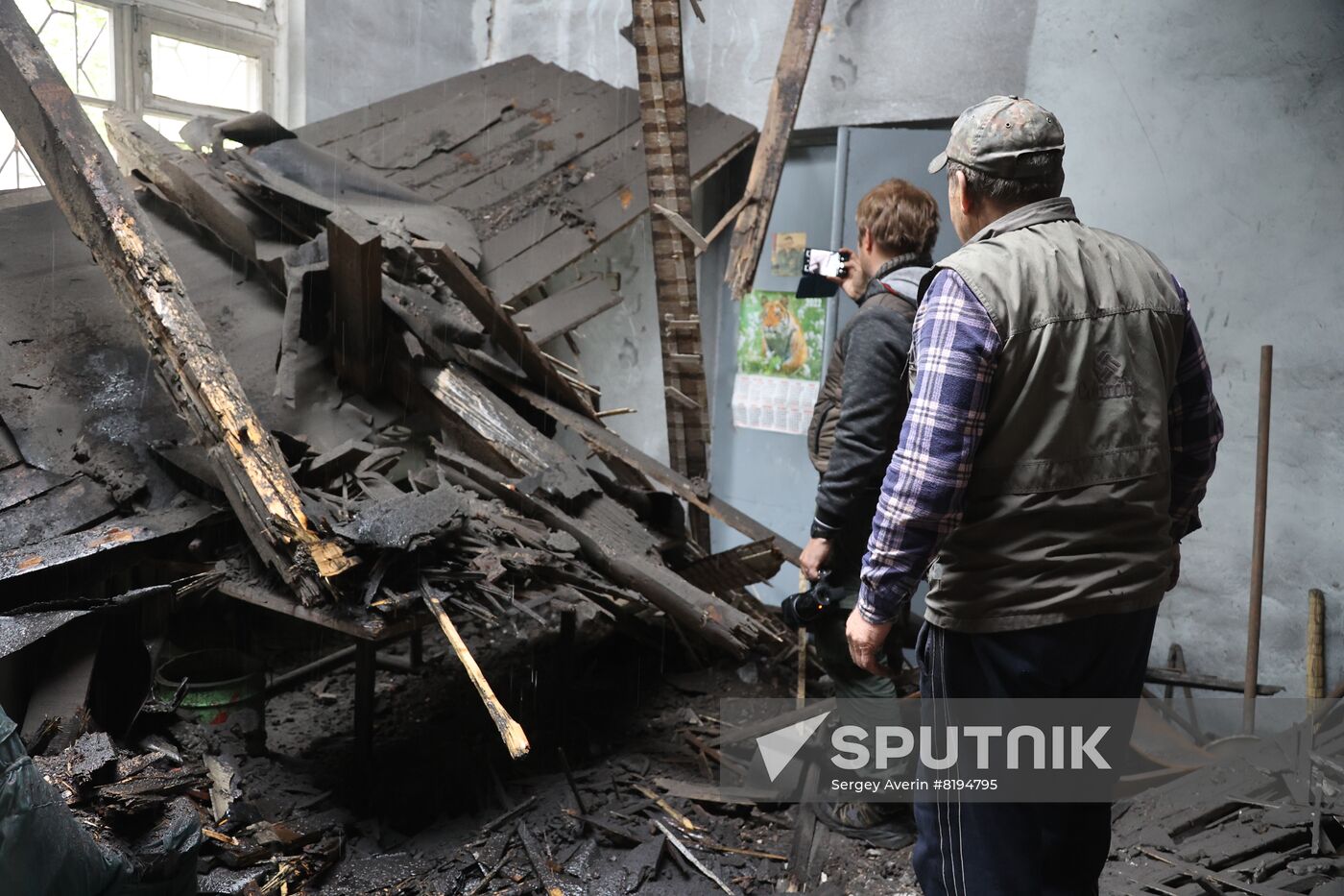 DPR Russia Military Operation Shelling