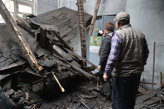 DPR Russia Military Operation Shelling