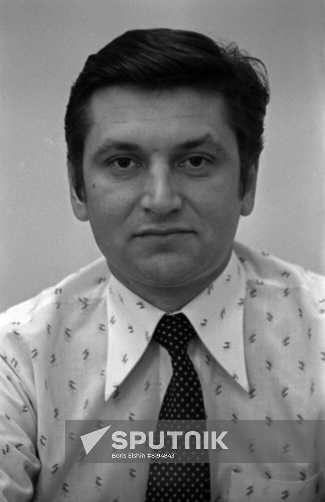 International journalist Mikhail Kostikov
