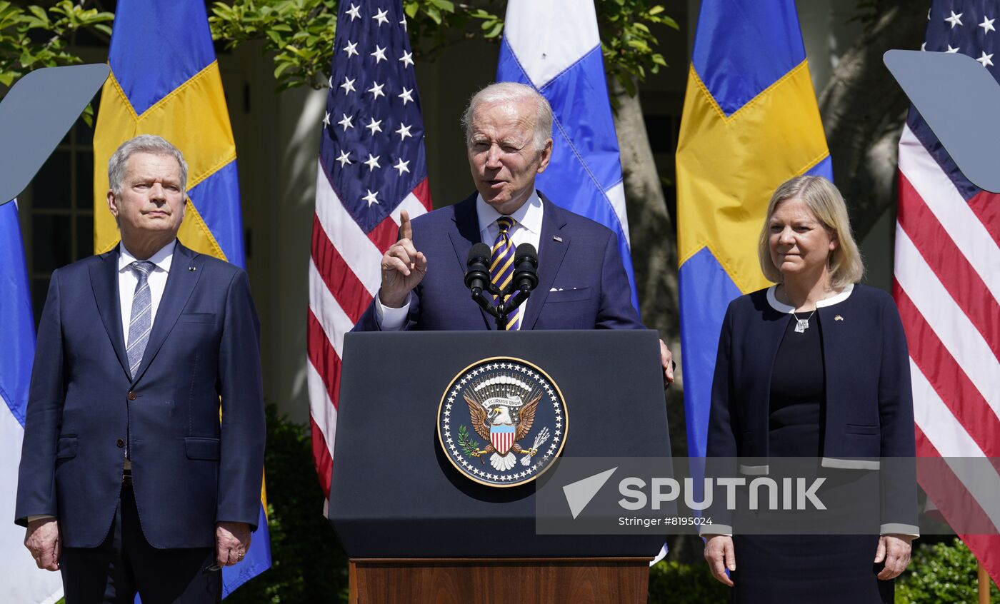 US Finland Sweden NATO Accession