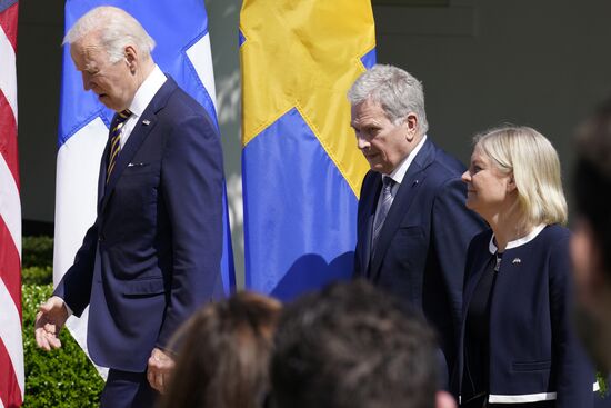 US Finland Sweden NATO Accession